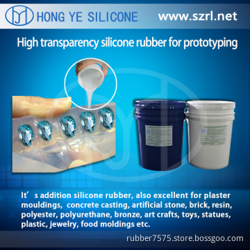 Injection Molding Silicone Rubber for Resin Jewelry Casting
